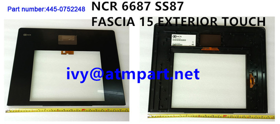 445-0752248 NCR SelfServ монитора SS87 Recycler частей BRM NCR ATM 87 15&quot; экран касания 6687 4450752248