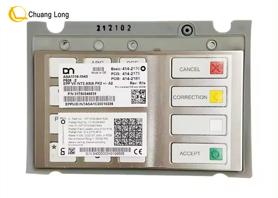 Части банкомата Diebold Nixdorf DN200 DN450 DN470 DN490 EPP V8 INT ASIA PK2+ -A2 Клавиатура Клавиатура 01750346539