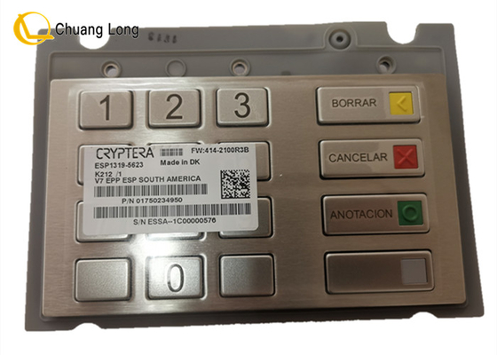 Части банкомата Diebold Nixdorf DN V7 EPP Клавиатура Клавиатура Пинпад 01750234950 750234950