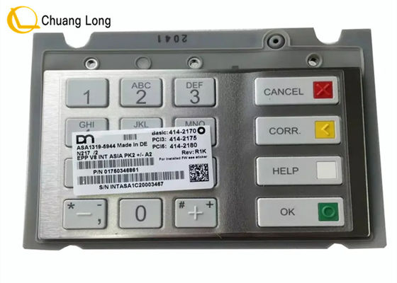 Хорошая цена Части банкоматов Diebold DN Wincor EPP V8 INT ASIA PK2 1750346861 01750346861 онлайн