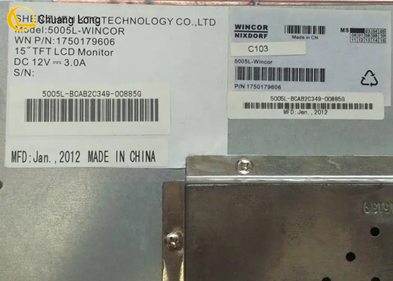 Части банкомата Wincor PC280 15&quot; TFT LCD монитор дисплей 01750179606 1750179606