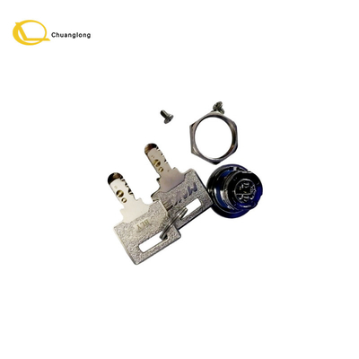 Hyosung ATM Machine Parts HCDU Cash Cassette Lock с двумя клавишами и стрейкером 4240000020-1