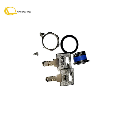Hyosung ATM Machine Parts HCDU Cash Cassette Lock с двумя клавишами и стрейкером 4240000020-1