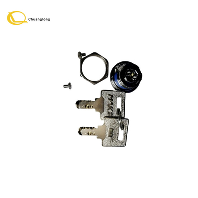 Hyosung ATM Machine Parts HCDU Cash Cassette Lock с двумя клавишами и стрейкером 4240000020-1