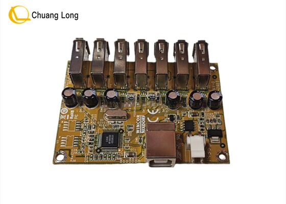 Хорошая цена Части для банкоматов Wincor Nixdorf 7-порт USB 2.0 Hub Controller Board Модель 01750210306 1750210306 онлайн