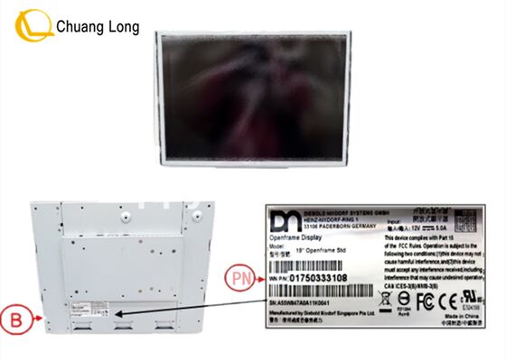 ATM Machine Parts Diebold Nixdorf DN Series 19" OPENFRAME STD 1750333108 01750333108