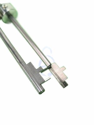 Инструменты для отмыкания замков Grandmaster Crown с ковкой из нержавеющей стали, разделенные на две части, подходящие для разных направлений