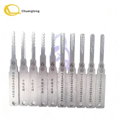 Набор инструментов для вскрытия замков Master Grand® из 10 предметов для китайских сейфов C-уровня, аварийных замков, замков транспортных средств и дорожного движения