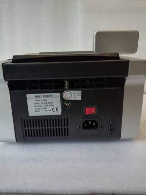 JUNUO C05 Банковский автомат Детектор денег Чёрный с светодиодным дисплеем