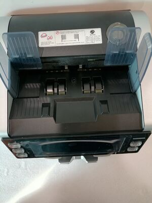 Хорошая цена Сортировщик банкнот 1+1 Pocket Money Counter Detector Black с LED дисплеем LK22025060006 онлайн