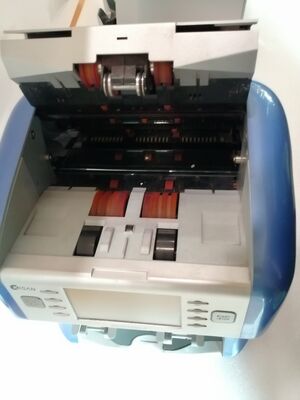 Сортировочная машина для банкнот Kisan, счетчик денег, детектор, черный, со светодиодным дисплеем N16H05-Z15601