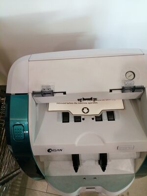 Машина для сортировки банкнот Kisan Денежные счетчики Детектор Синий с светодиодным дисплеем Smart K3 S16E01-3659