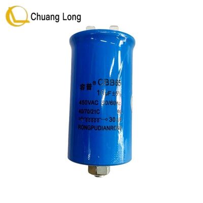 Хорошая цена Конденсатор NCR S1 RUN 8UF 009-0008121 10UF 450V 5060HZ 0090008121 Электрическая емкость CBB65 ATM CRS Самообслуживающийся киоск Часть машины онлайн