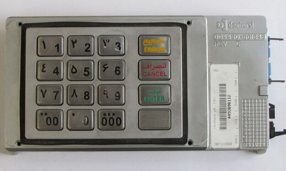 Хорошая цена 445-0661848 NCR Selfserv ATM Pinpad КЛАВИАТУРЫ 4450661848 EPP Personas 58xx NCR онлайн