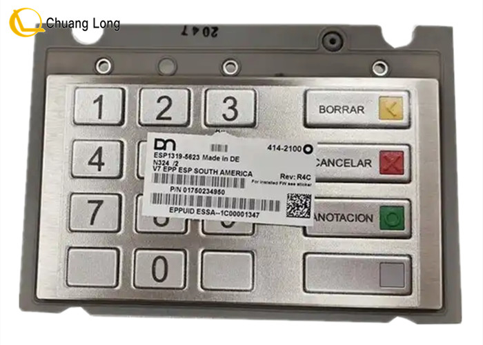 ESCROW EPP ATM Части Diebold Nixdorf DN V7 EPP Клавиатура Клавиатура Пинпад 01750234950 1750234950