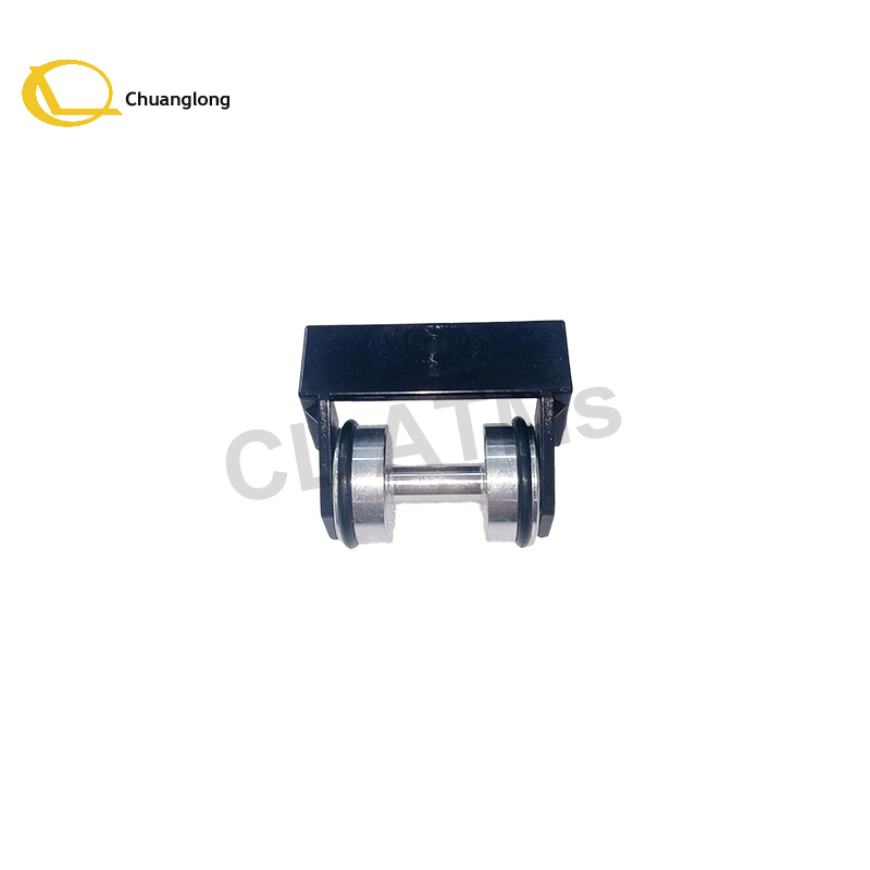 Auxiliary Roller with Bracket for Glory GFS100 GFS120 UWF4/USF300/USF200 Banknote Sorter Repair Kit ATM Banking Spare Parts