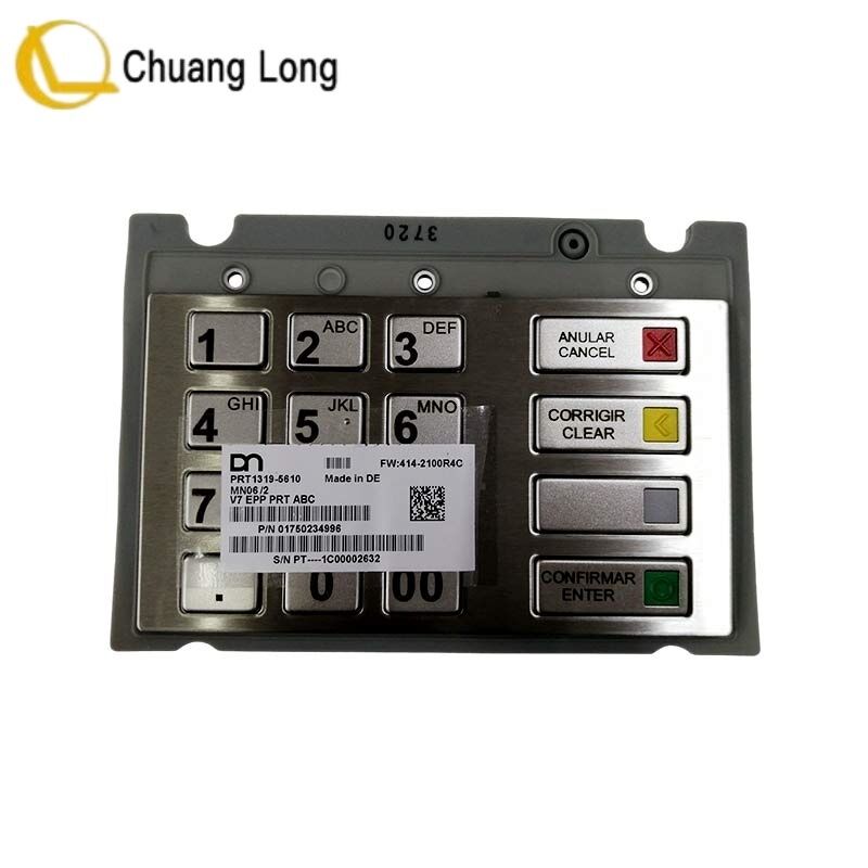 Diebold Nixdorf ATM Pinpad DN EPP V7 Клавиатура PRT ABC Клавиатура Многие различные модели для продажи 01750234996 1750234996