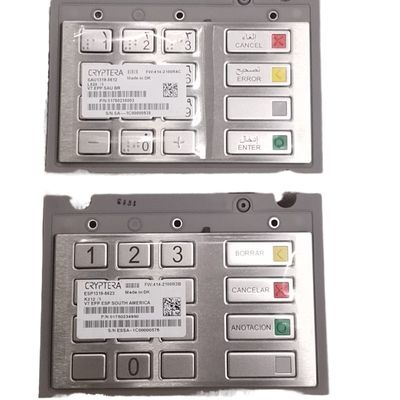 Хорошая цена 1750235003 EPP V7 Pinpad 1750255914 INT АЗИИ BR SAU ESP 1750255914 части Atm клавиатуры KSA онлайн