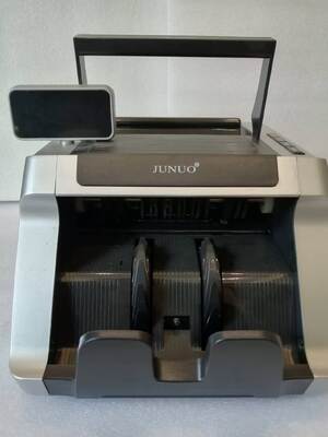Хорошая цена JUNUO C05 Банковский автомат Детектор денег Чёрный с светодиодным дисплеем онлайн