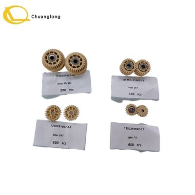 Хорошая цена Wincor Diebold DN C4060 Модуль шестерни лотка подачи Комплектная шестерня 18T 65T Часть банкомата CRM Selfserv 01750220000-53 1750220000-53 онлайн