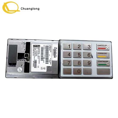 Хорошая цена Испанская клавиатура Diebold EPP5 BSC LGE ST STL 49-216680-764E Opteva EPP5 Pinpad ATM CRM CDM Деталь для киоска самообслуживания 49216680764E онлайн