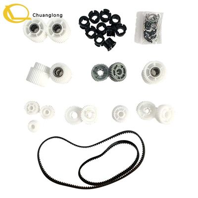 Хорошая цена NCR 445-0704985 Ария 3 Двойной пик привода Gear Bearing Kit с ремнем для диспенсера банкомат CDM CRM CRS Selfserv Kiosk 4450704985 онлайн