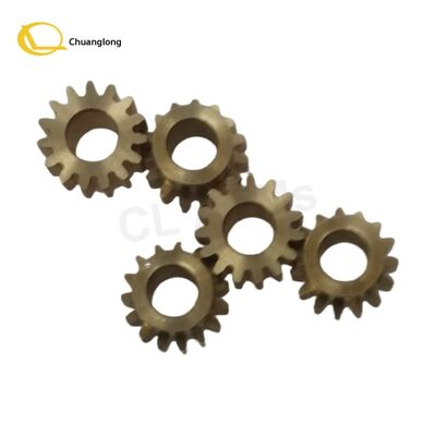 Хорошая цена 1750053977-45 Wincor АТМ-машина запасные части 2050XE 01750053977-45 Wincor Стейкер сцепление манипулировать двигателем 15 зубов медный редуктор онлайн